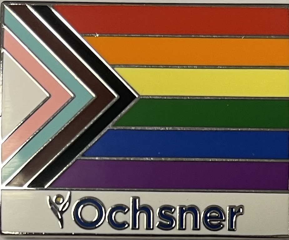 Ochsner Pride Flag Pin, , large image number 1